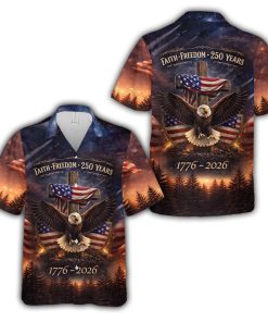 250 Years of Freedom America Hawaiian Shirt